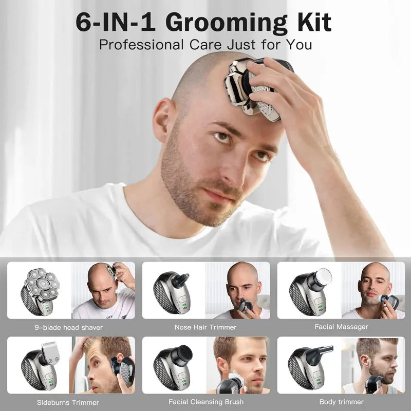 Men's Bald Head Electric Shaver